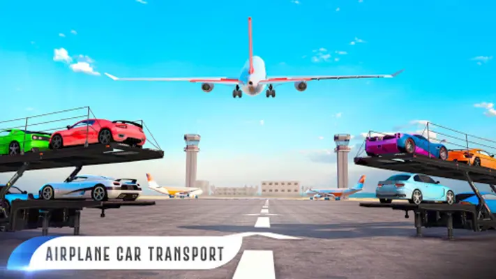 Airplane Car Transporter Game android App screenshot 2